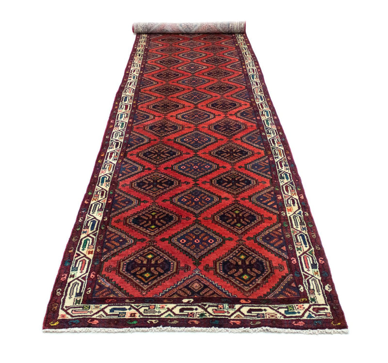 Tapis de couloir Tapis persan - Nomadic - 516 x 112 cm - rouge