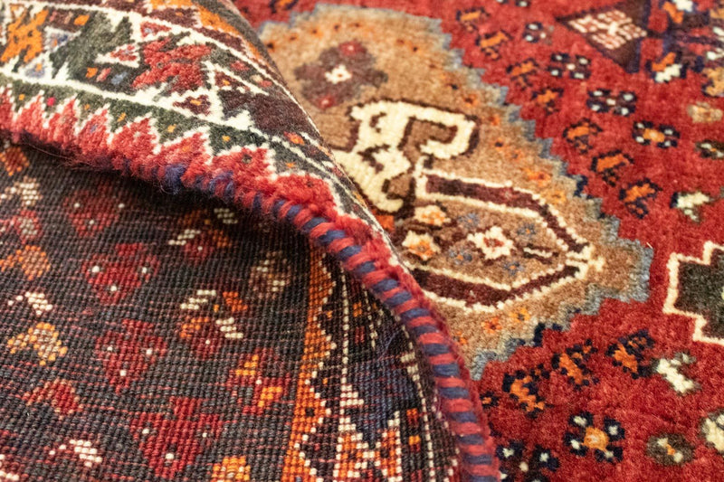 Tapis persan - Nomadic - 165 x 112 cm - rouge