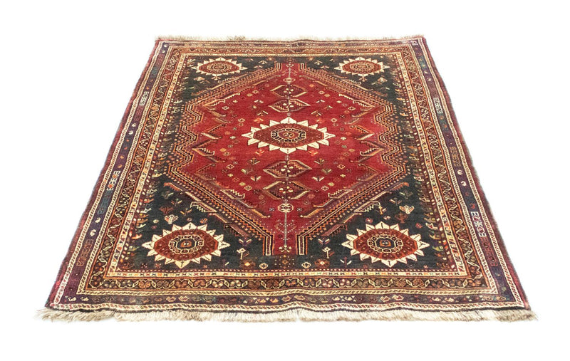 Tapis persan - Nomadic - 168 x 120 cm - rouge