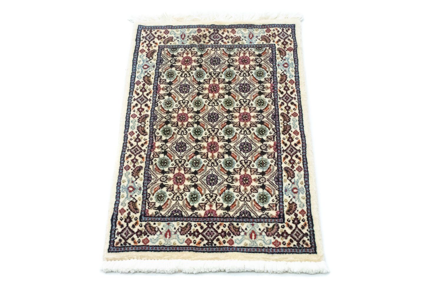 Tapis persan - Classique - 60 x 40 cm - bleu