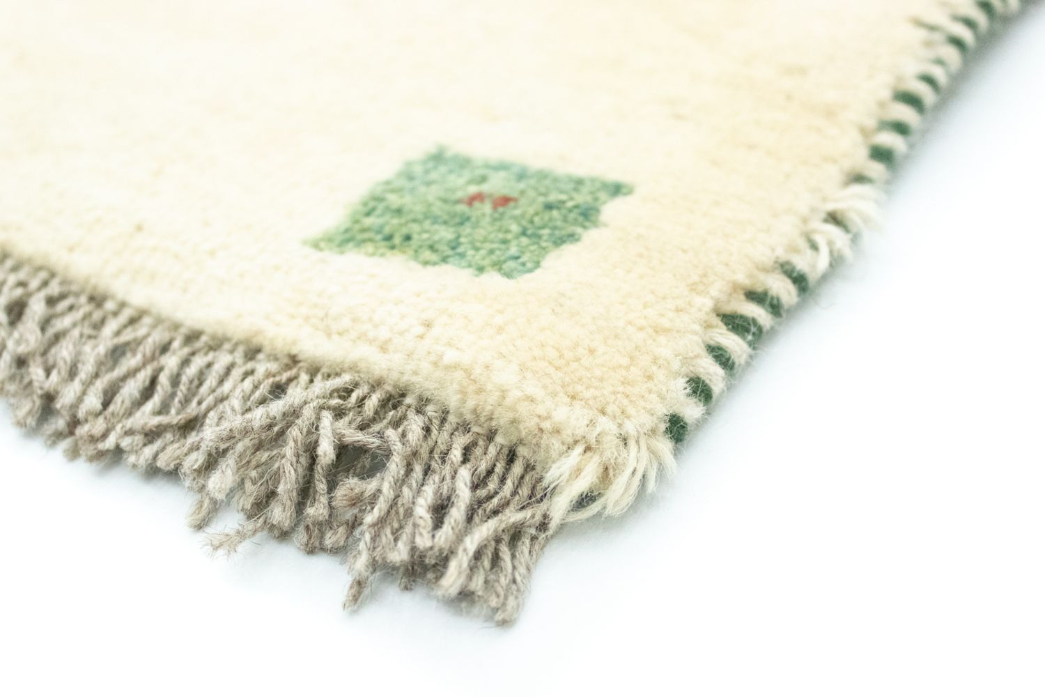 Tapis Gabbeh - Persan - 60 x 40 cm - beige