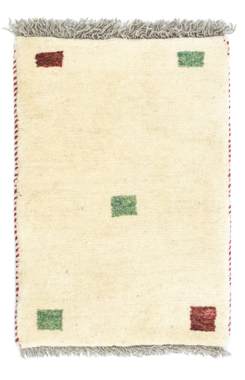 Tapis Gabbeh - Persan - 60 x 40 cm - beige