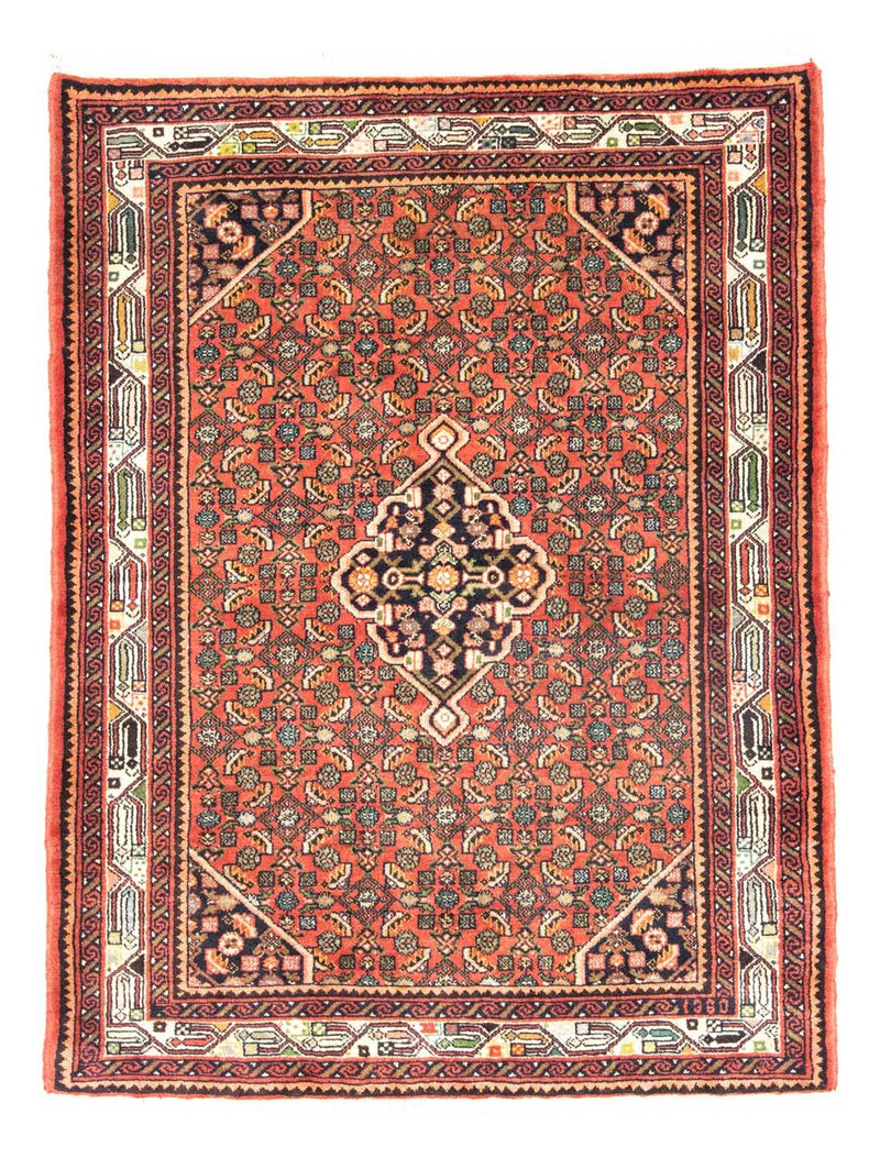 Tapis persan - Nomadic - 140 x 106 cm - orange