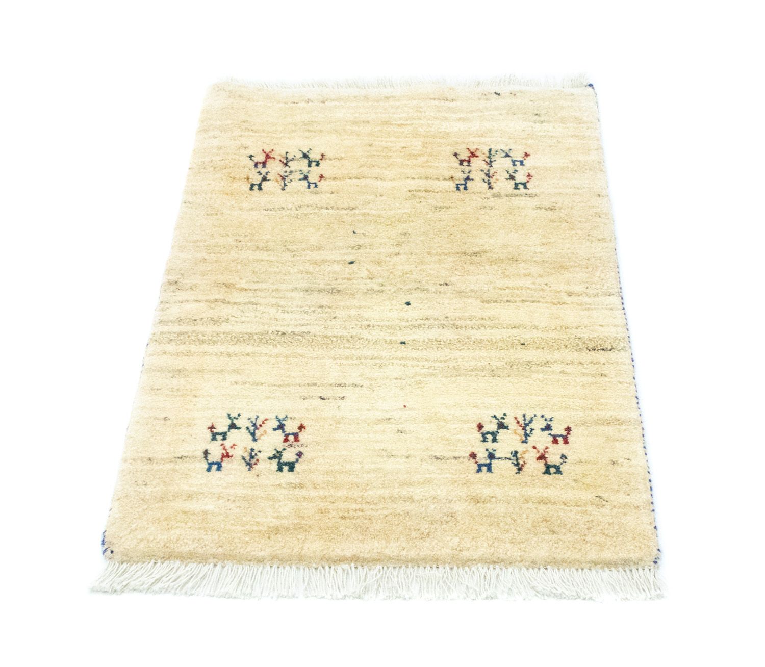 Tapis Gabbeh - Persan - 94 x 64 cm - multicolore