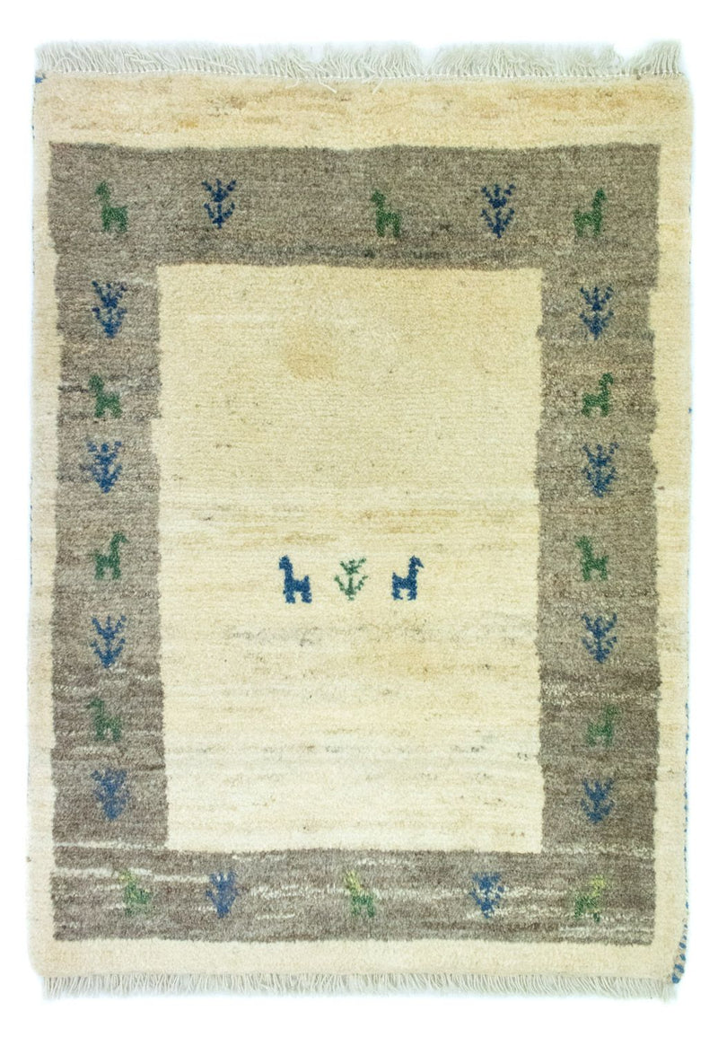 Tapis Gabbeh - Persan - 88 x 67 cm - multicolore