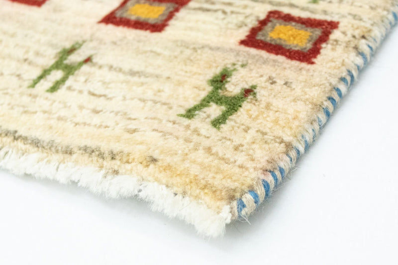 Tapis Gabbeh - Persan - 60 x 40 cm - multicolore
