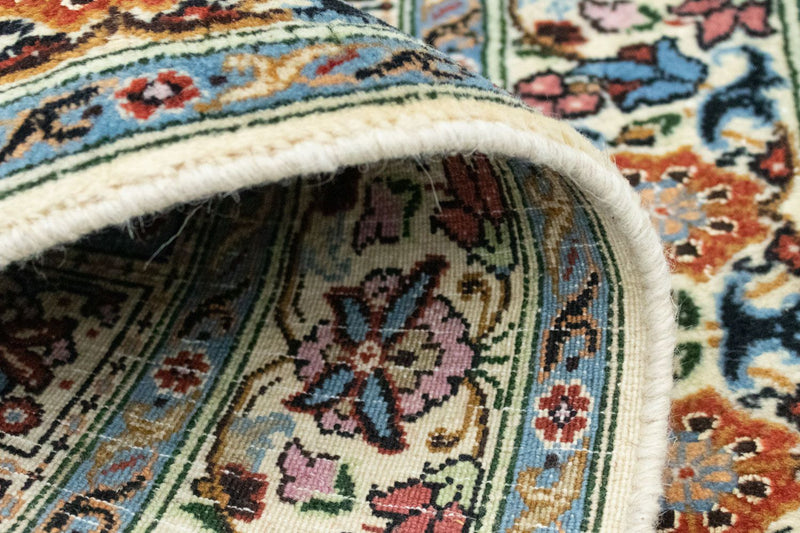 Tapis persan - Classique - 121 x 80 cm - bleu