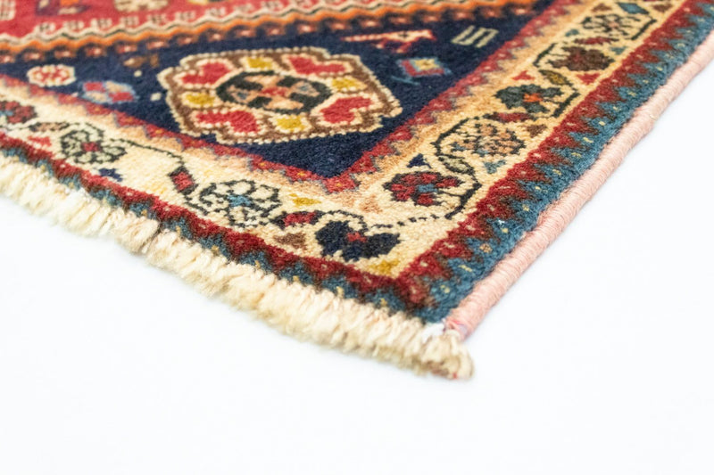 Tapis persan - Nomadic - 148 x 73 cm - rouge