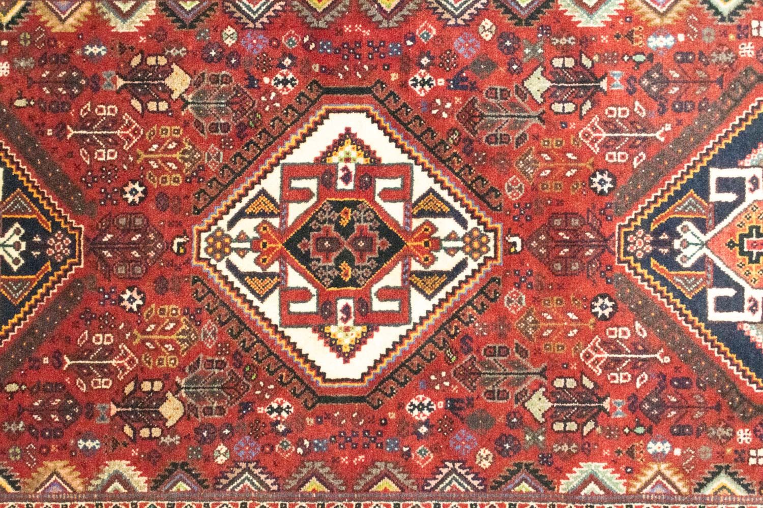 Tapis persan - Nomadic - 147 x 75 cm - rouge