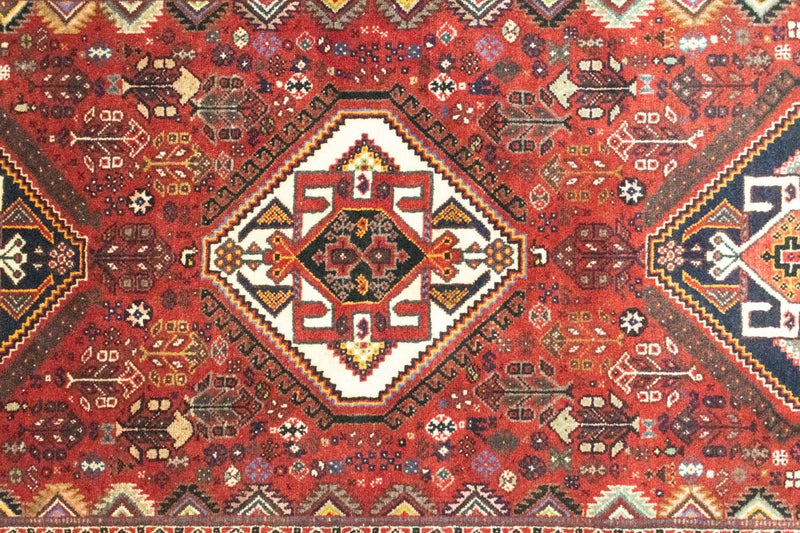 Tapis persan - Nomadic - 147 x 75 cm - rouge