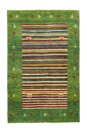 Tapis persan - Nomadic - 126 x 80 cm - multicolore