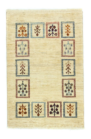 Tapis Gabbeh - Loribaft Persan - 120 x 78 cm - multicolore