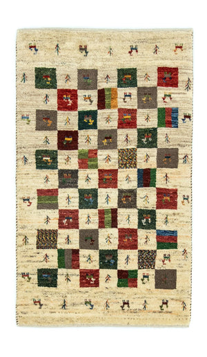 Tapis Gabbeh - Persan - 129 x 80 cm - colorée