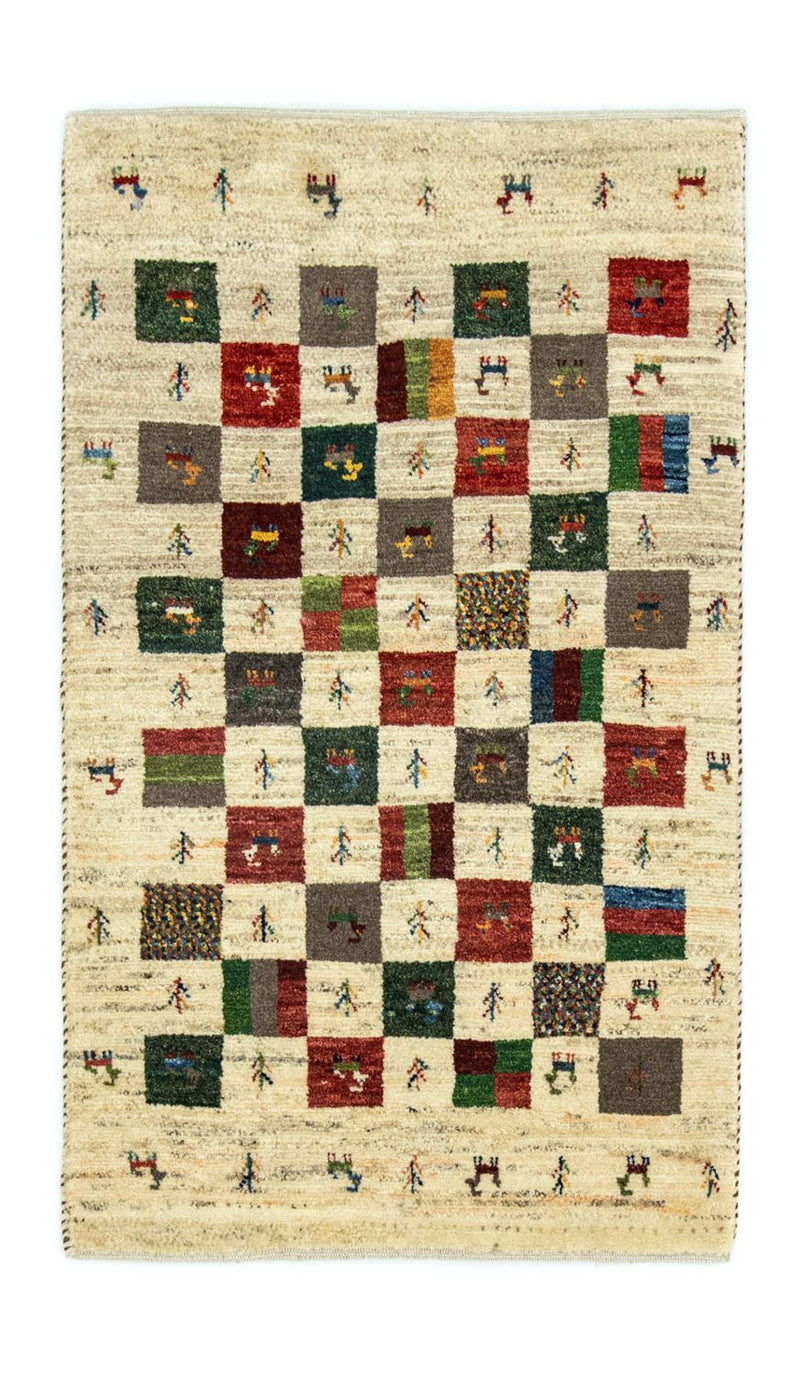 Tapis Gabbeh - Persan - 129 x 80 cm - colorée