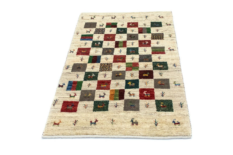 Tapis Gabbeh - Persan - 129 x 80 cm - colorée