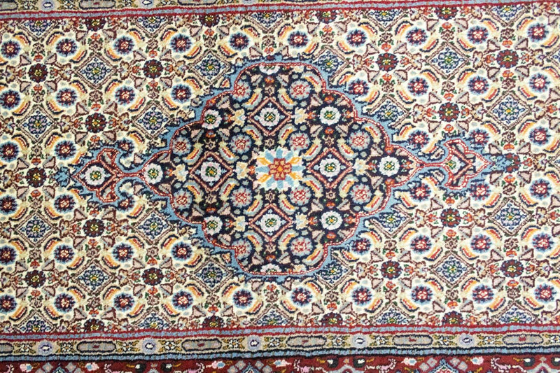 Tapis persan - Classique - 126 x 80 cm - beige