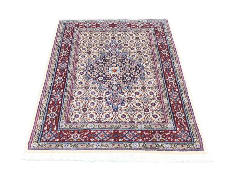 Tapis persan - Classique - 126 x 80 cm - beige