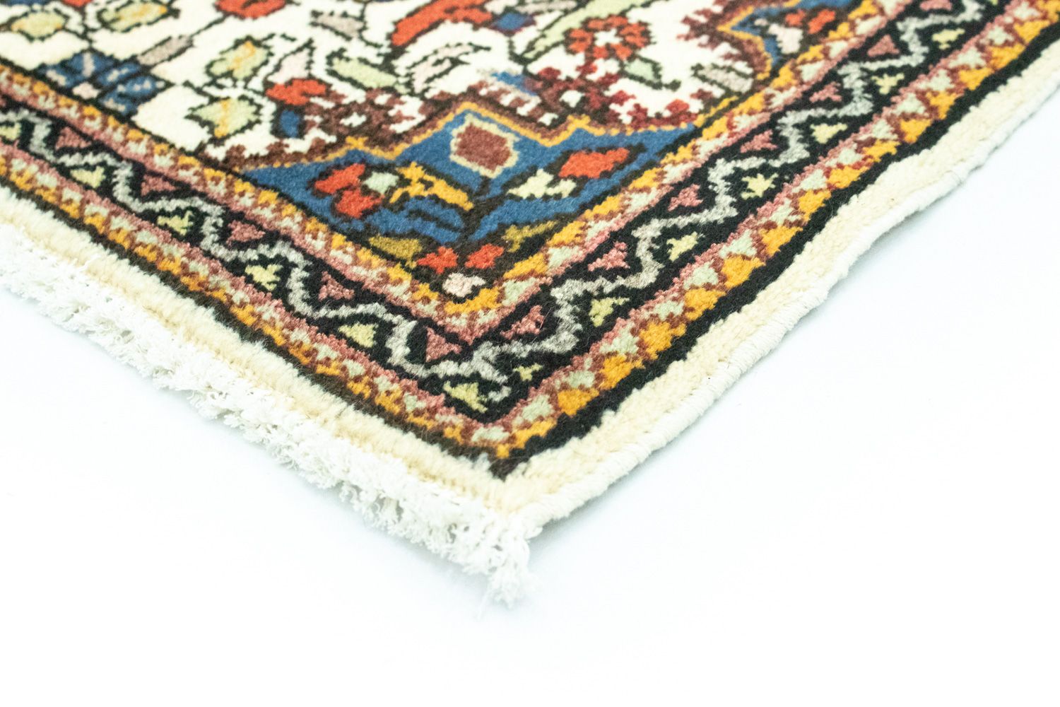 Tapis persan - Nomadic - 90 x 60 cm - beige