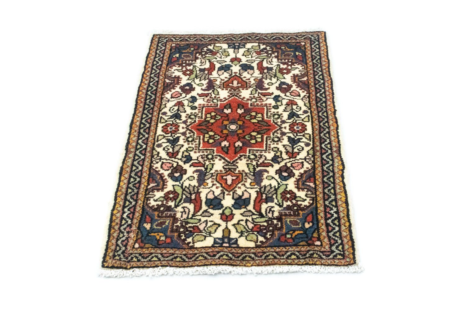 Tapis persan - Nomadic - 90 x 60 cm - beige