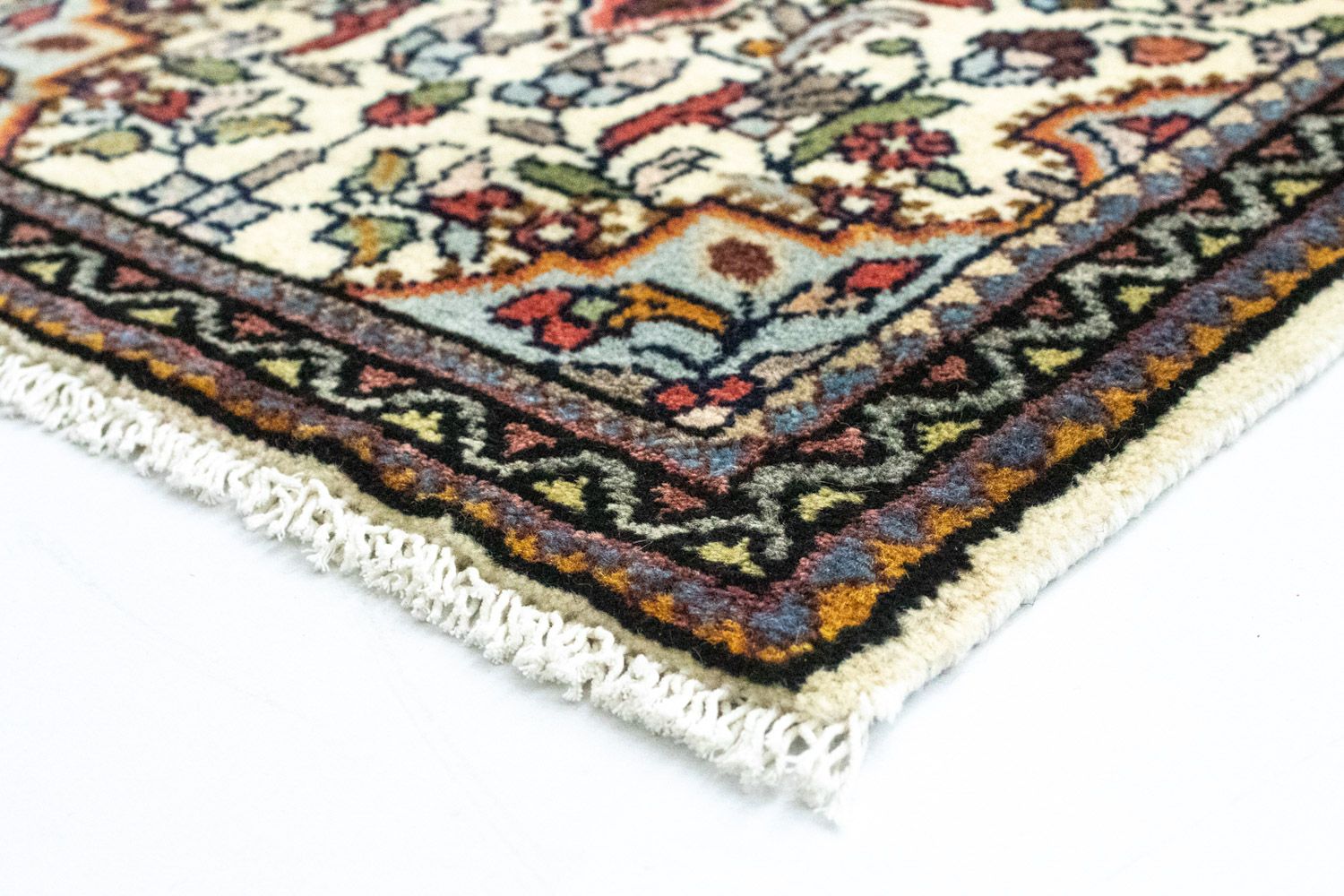 Tapis persan - Nomadic - 90 x 60 cm - beige
