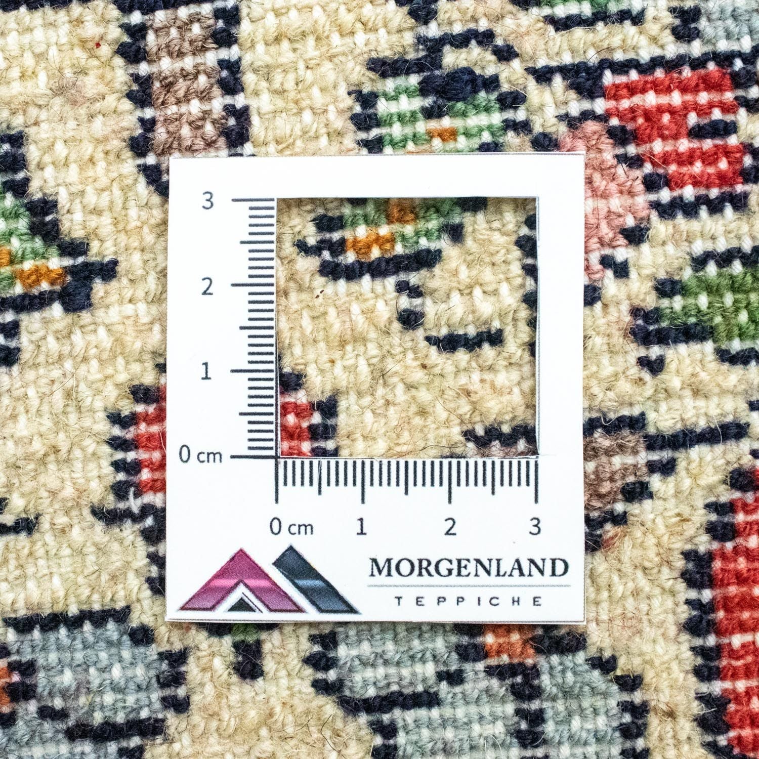 Tapis persan - Nomadic - 90 x 60 cm - beige