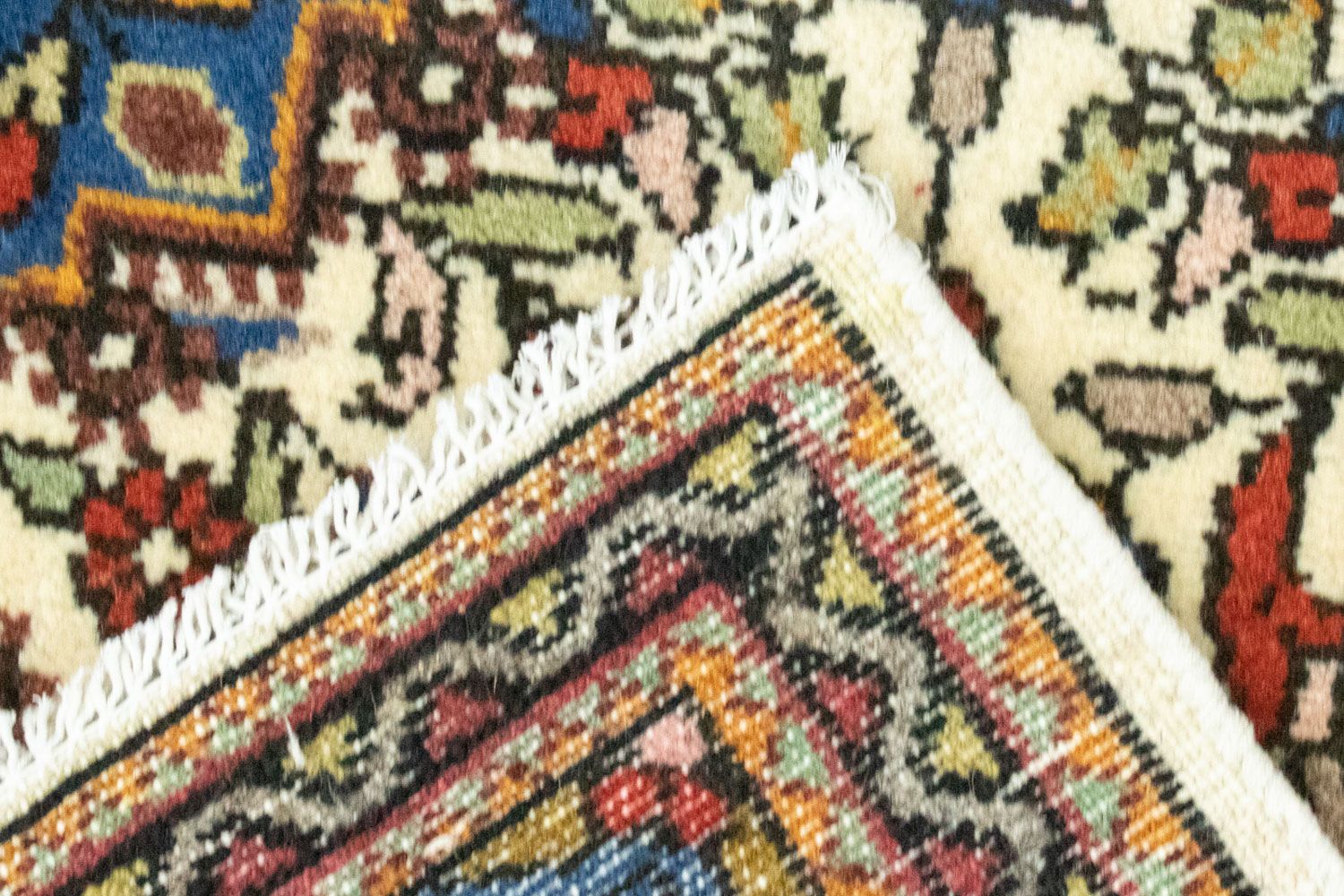 Tapis persan - Nomadic - 90 x 60 cm - beige
