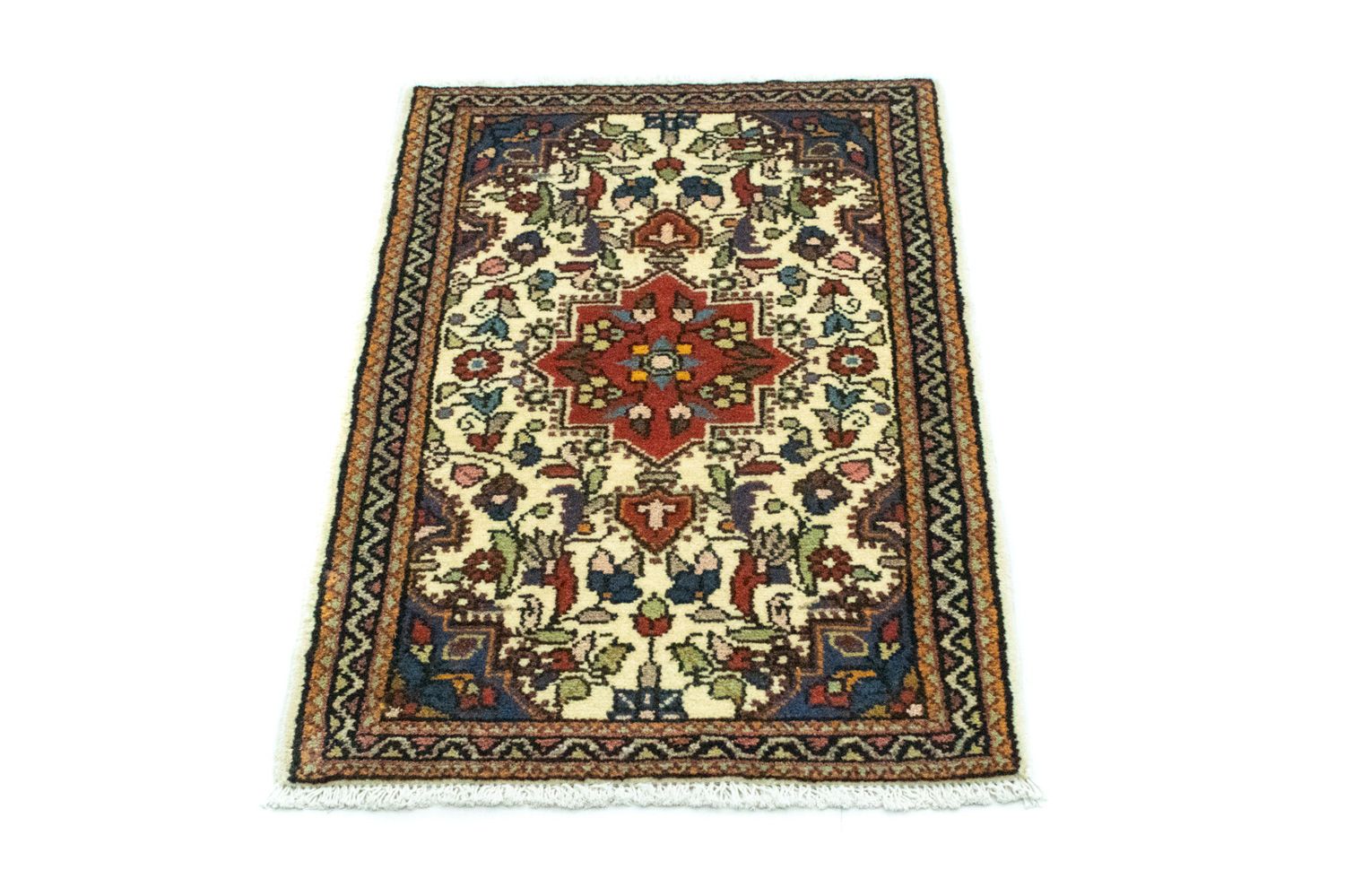 Tapis persan - Nomadic - 90 x 60 cm - beige