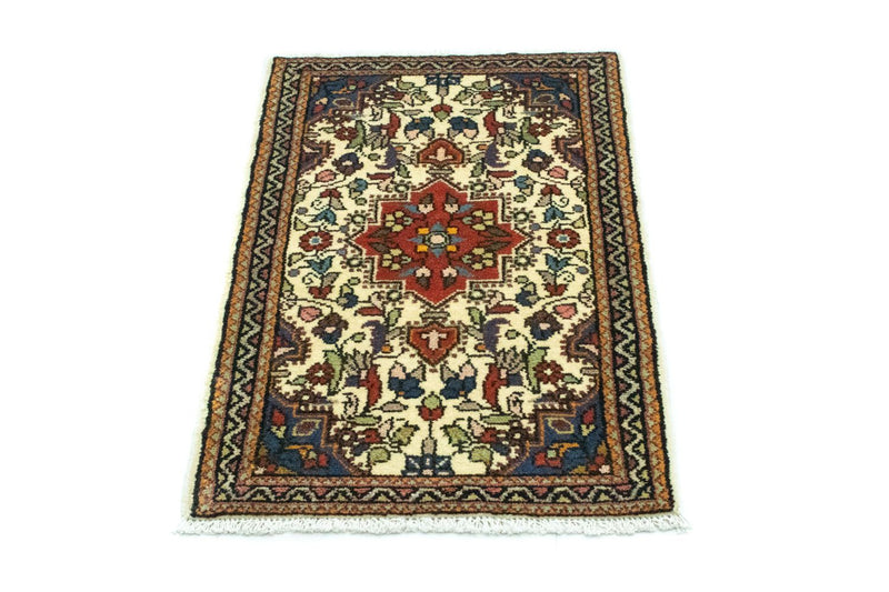 Tapis persan - Nomadic - 90 x 60 cm - beige