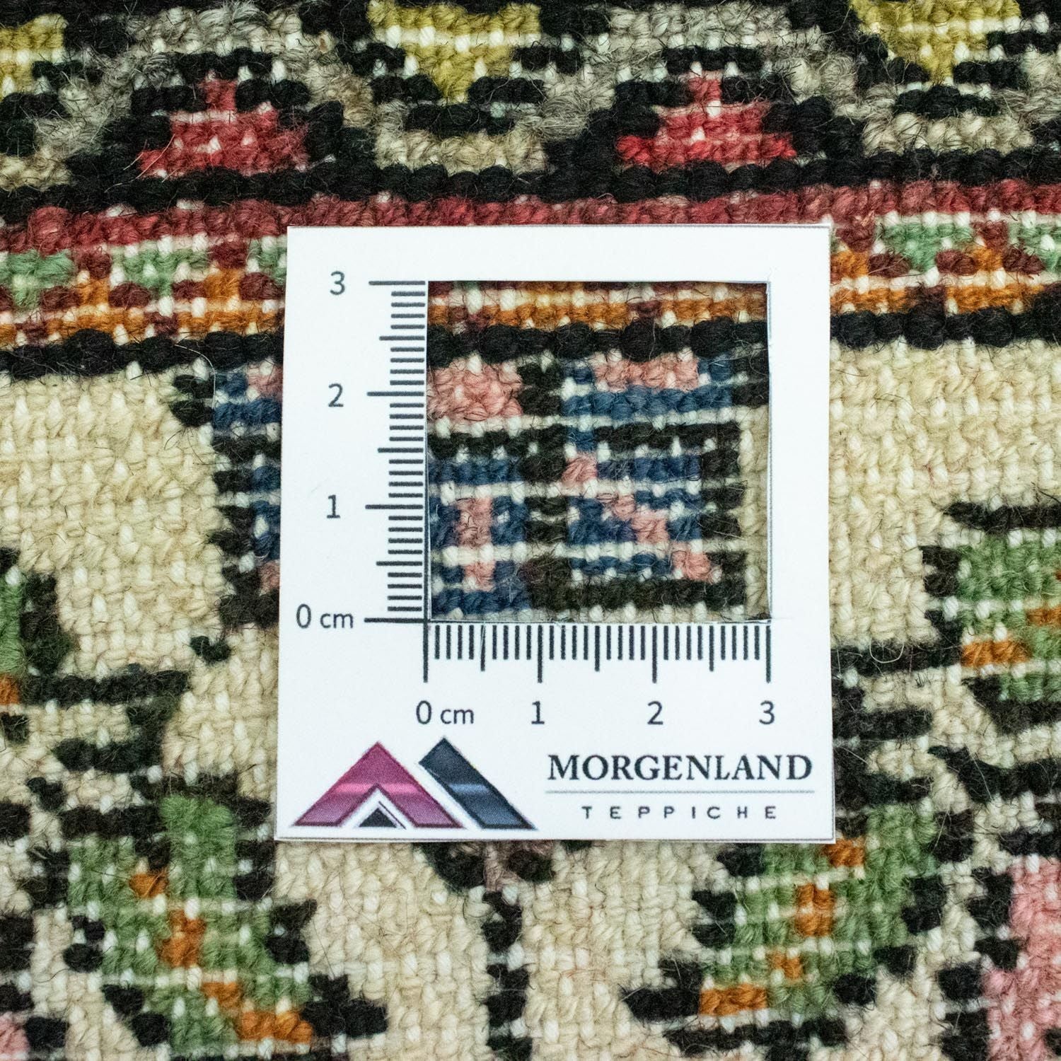 Tapis persan - Nomadic - 90 x 60 cm - beige