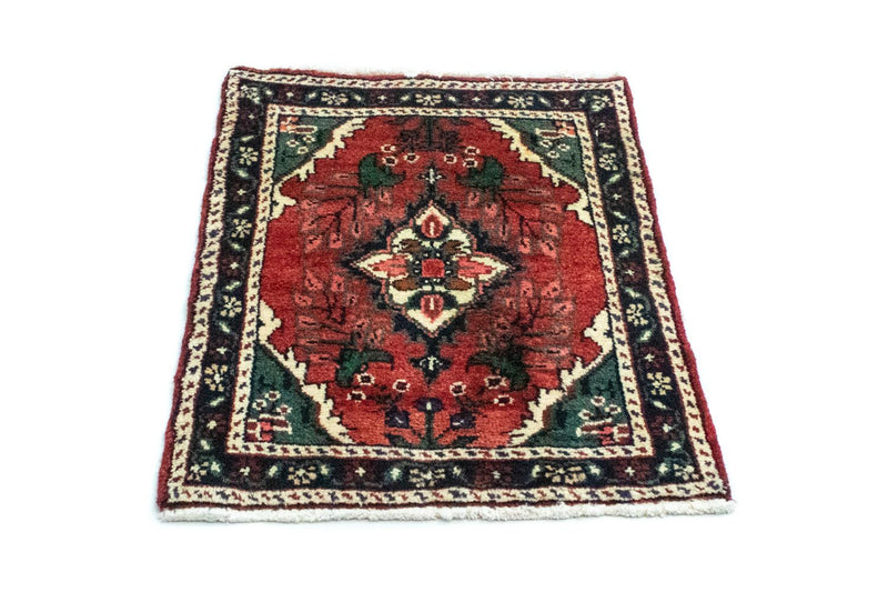 Tapis persan - Nomadic - 60 x 40 cm - rouge