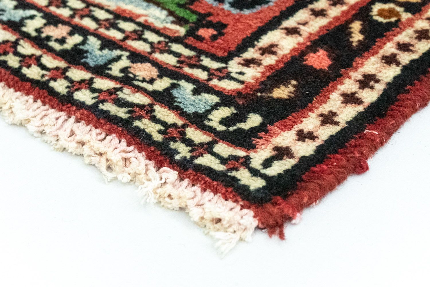 Tapis persan - Nomadic - 65 x 50 cm - marron