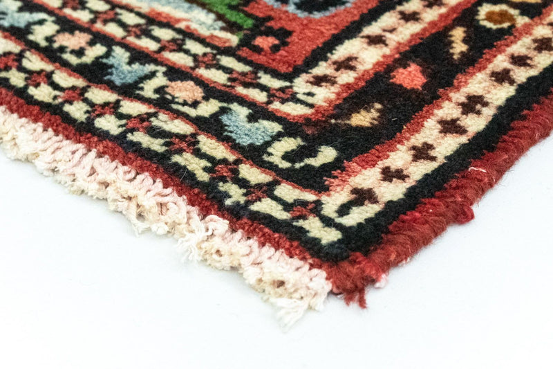 Tapis persan - Nomadic - 65 x 50 cm - marron