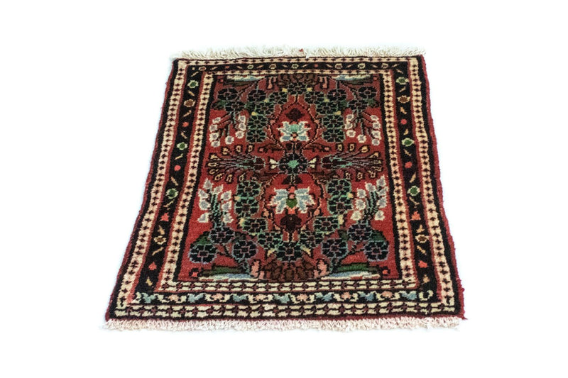 Tapis persan - Nomadic - 65 x 50 cm - marron