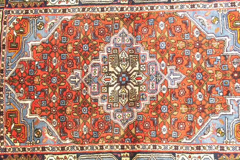 Tapis persan - Nomadic - 130 x 85 cm - rouge