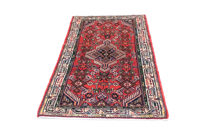 Tapis persan - Nomadic - 150 x 87 cm - rouge