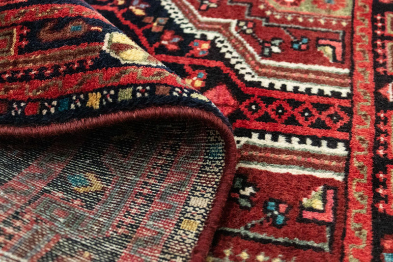 Tapis persan - Nomadic - 138 x 90 cm - bleu