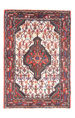 Tapis persan - Nomadic - 107 x 74 cm - rouge