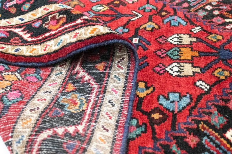Tapis persan - Nomadic - 133 x 85 cm - rouge