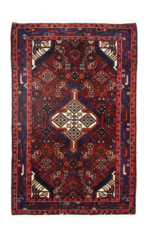 Tapis persan - Nomadic - 121 x 80 cm - bleu