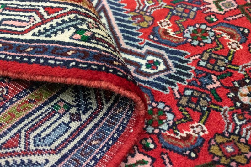 Tapis persan - Nomadic - 135 x 84 cm - rouge