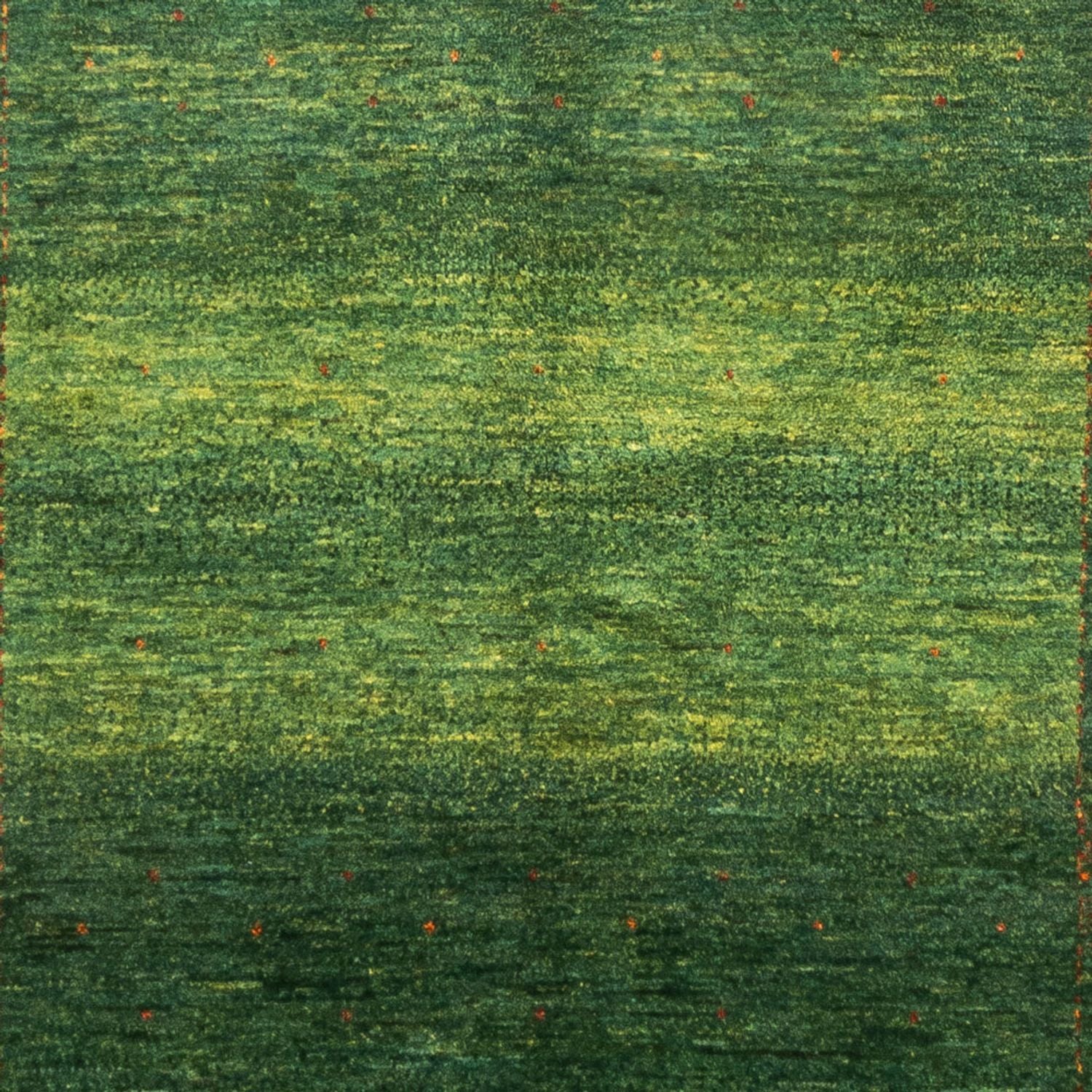 Gabbeh Teppich - Loribaft Perser - 241 x 162 cm - grün