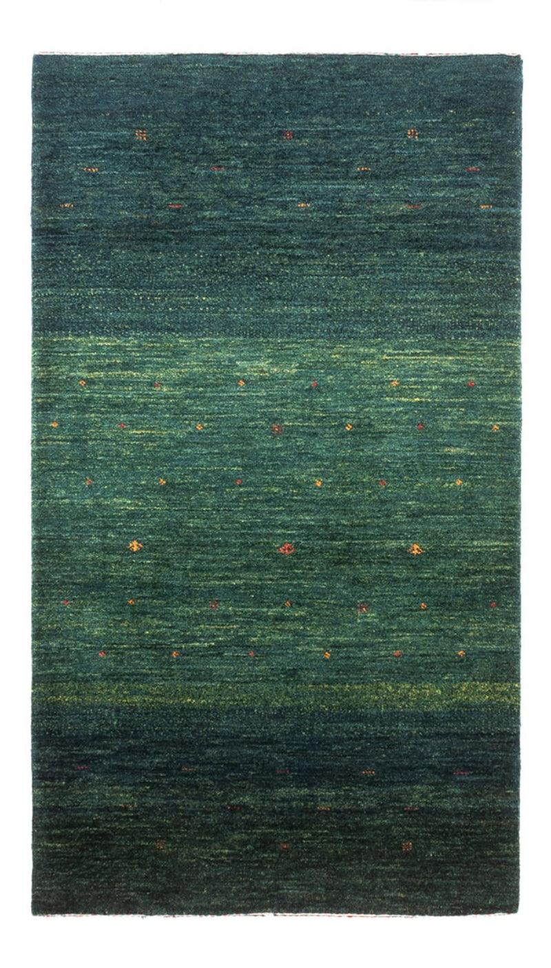 Tapis Gabbeh - Loribaft Persan - 144 x 84 cm - vert