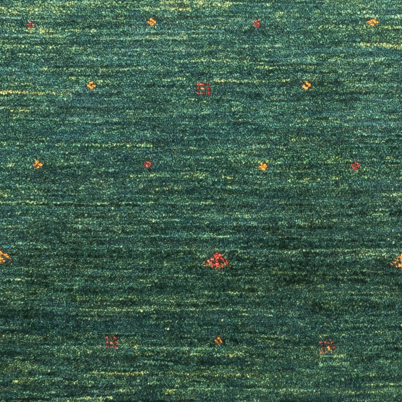Tapis Gabbeh - Loribaft Persan - 144 x 84 cm - vert