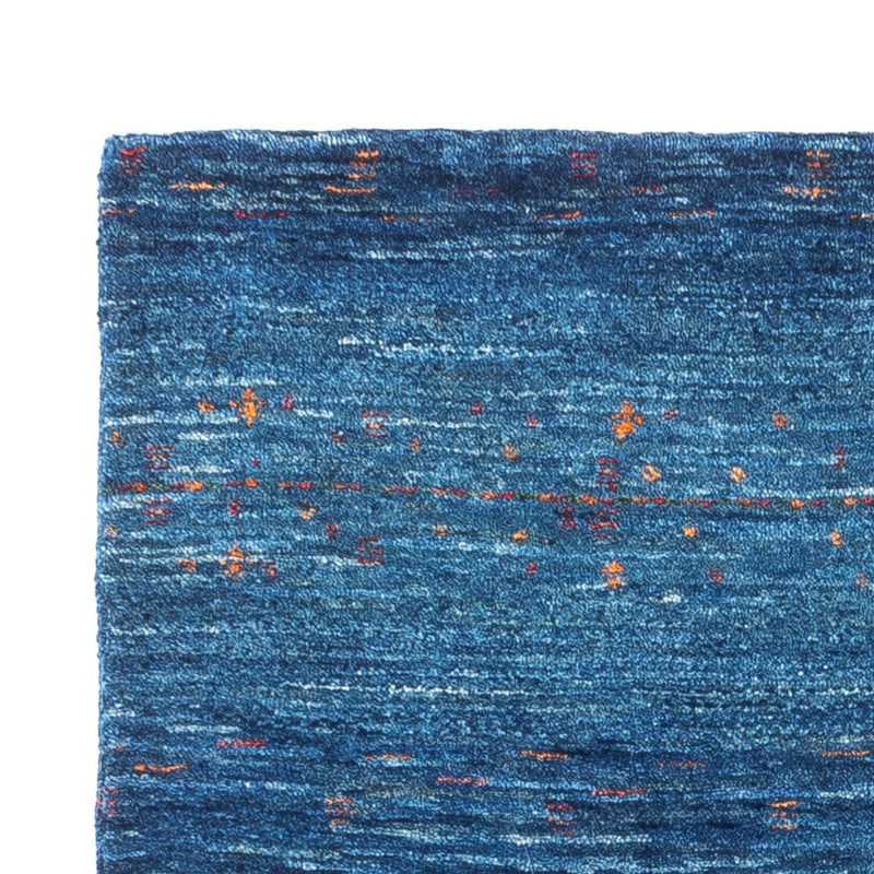 Tapis Gabbeh - Loribaft Persan - 120 x 80 cm - bleu