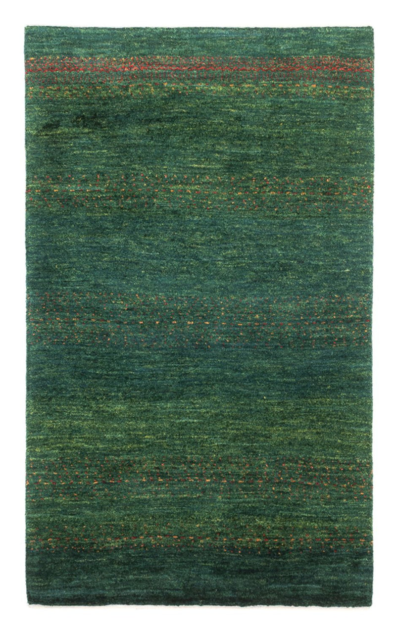 Tapis Gabbeh - Loribaft Persan - 126 x 78 cm - vert