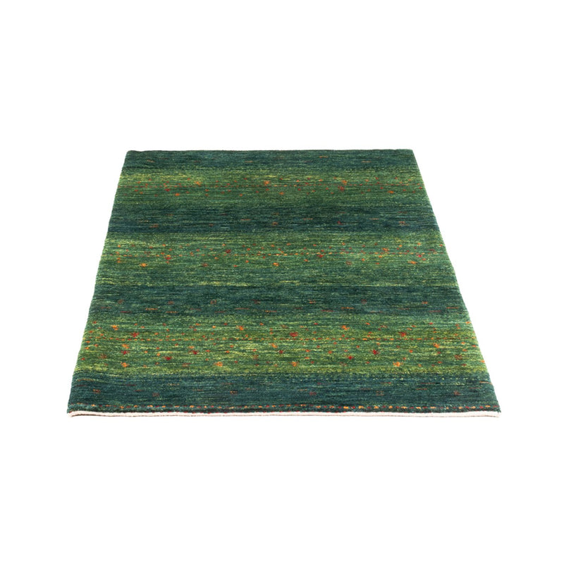 Tapis Gabbeh - Loribaft Persan - 126 x 84 cm - vert