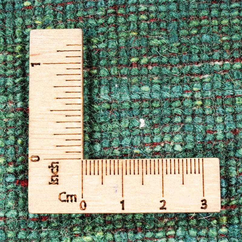 Tapis Gabbeh - Loribaft Persan - 136 x 87 cm - vert