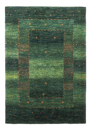 Tapis Gabbeh - Loribaft Persan - 121 x 85 cm - vert
