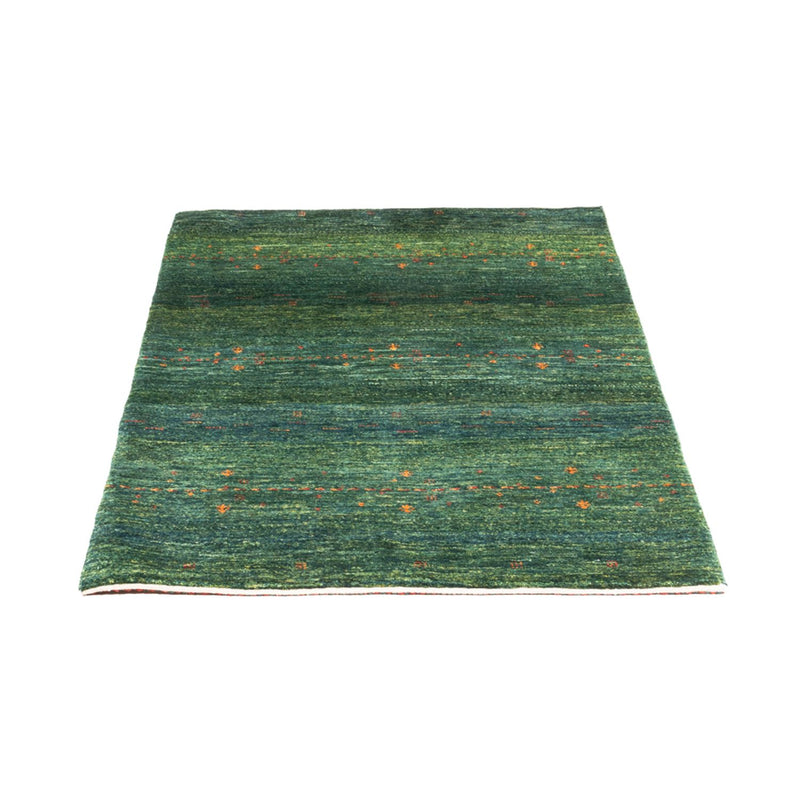 Tapis Gabbeh - Loribaft Persan - 125 x 85 cm - vert