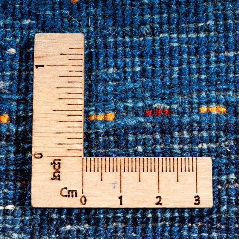 Gabbeh Teppich - Loribaft Perser - 184 x 125 cm - blau